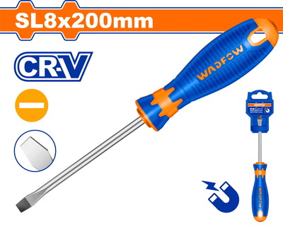 WADFOW Slotted screwdriver SL8 X 200mm (WSD1288)