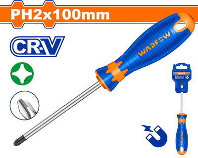 WADFOW Phillips screwdriver PH2 X 100mm (WSD2224)