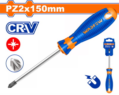 WADFOW Pozidriv screwdriver PZ2 X 150mm (WSDZ226)