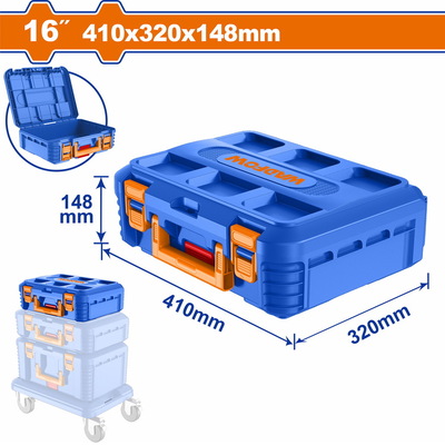 WADFOW ΠΛΑΣΤΙΚΗ ΕΡΓΑΛΕΙΟΘΗΚΗ 16" Stackable (WTB6601)