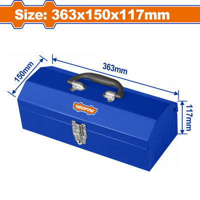 WADFOW Tool box 363Χ150Χ117mm (WTB8A11)