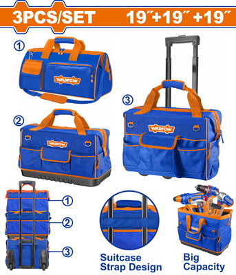 WADFOW 3 Pcs Tool bag set (WTGR103)
