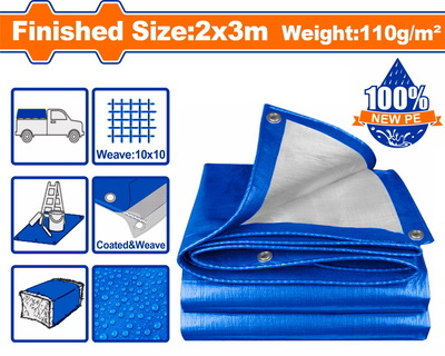 WADFOW ΜΟΥΣΑΜΑΣ ΑΔΙΑΒΡΟΧΟΣ 110gr/m2 2X3m (WTQ1123)