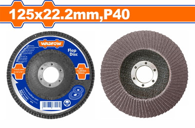 WADFOW Flap disc 125mm Ρ40 (WYL2301)